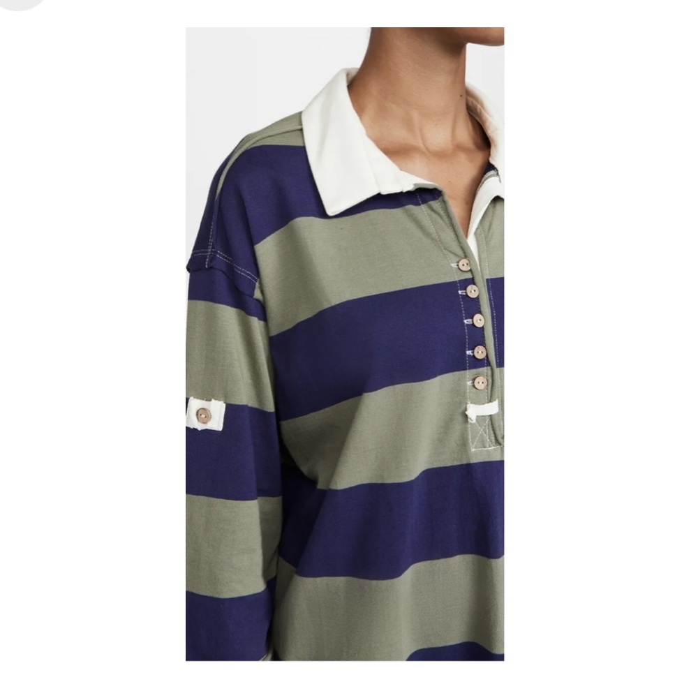 Free People Peyton Rugby Tee